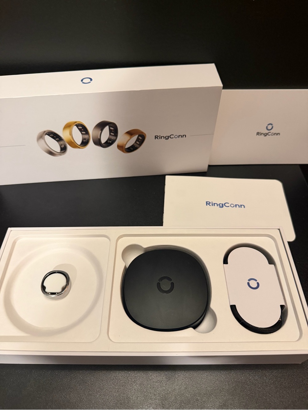 RingConn Gen 2- Silver size 7